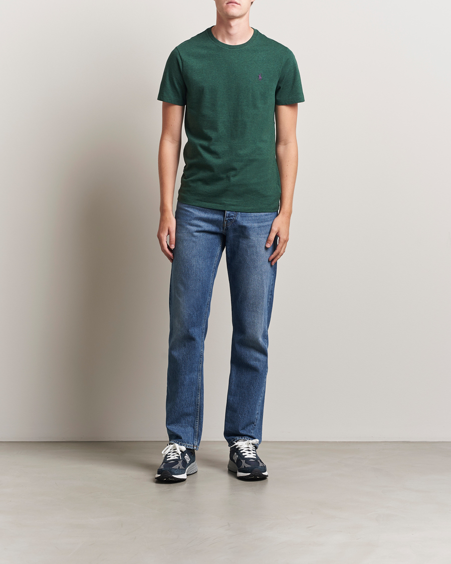 Herr | T-Shirts | Polo Ralph Lauren | Crew Neck T-Shirt Scotch Pine Heather