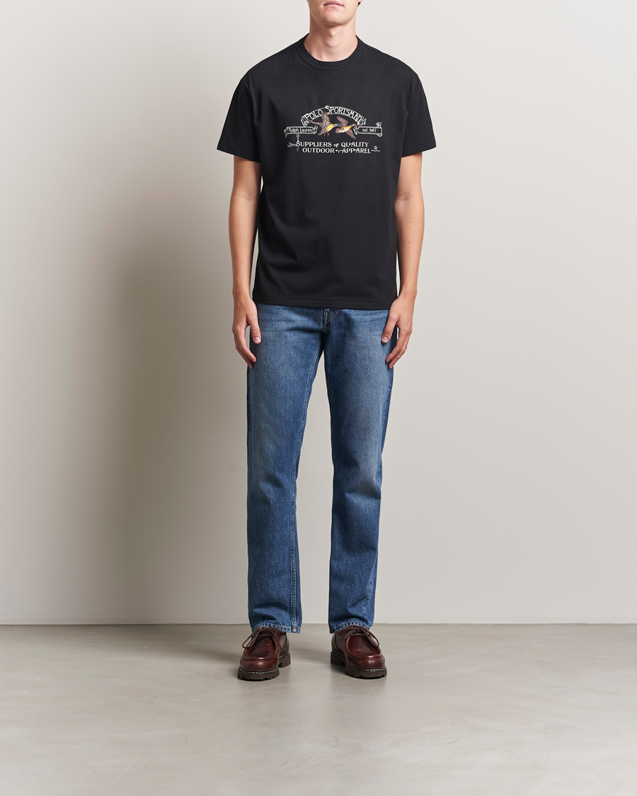 Herr | T-Shirts | Polo Ralph Lauren | Classic Fit Logo T-Shirt Polo Black