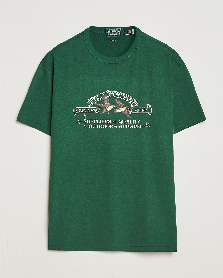 Herr | T-Shirts | Polo Ralph Lauren | Classic Fit Logo T-Shirt Vintage Pine