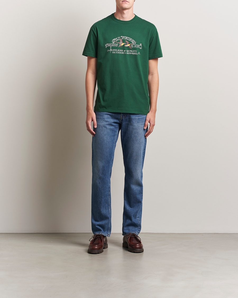 Herr | T-Shirts | Polo Ralph Lauren | Classic Fit Logo T-Shirt Vintage Pine