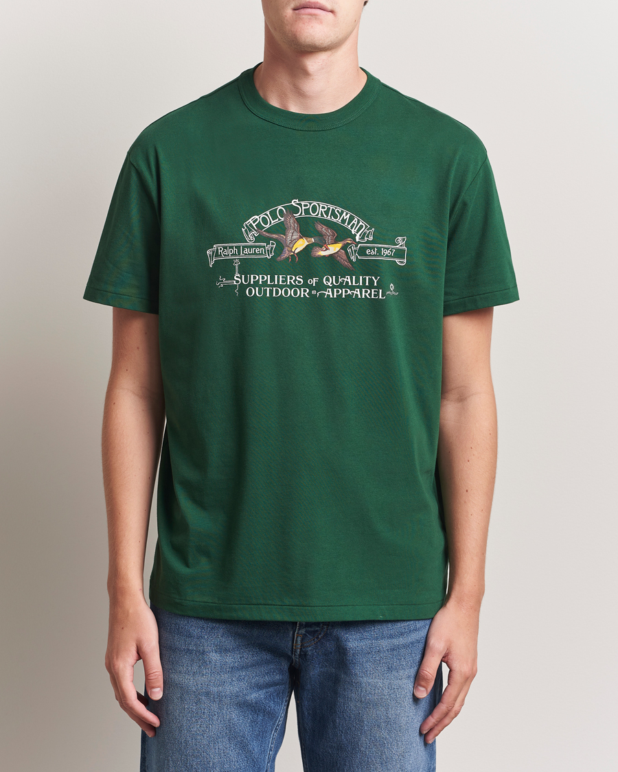 Herr | T-Shirts | Polo Ralph Lauren | Classic Fit Logo T-Shirt Vintage Pine