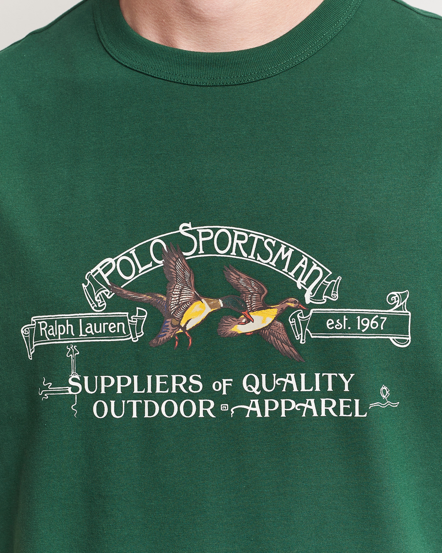 Herr | T-Shirts | Polo Ralph Lauren | Classic Fit Logo T-Shirt Vintage Pine