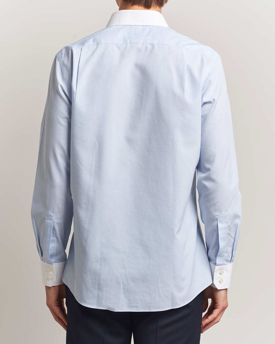 Herr | Skjortor | Charles Tyrwhitt | Slim Fit Non Iron Bengal Stripe Winchester Shirt Sky Blue