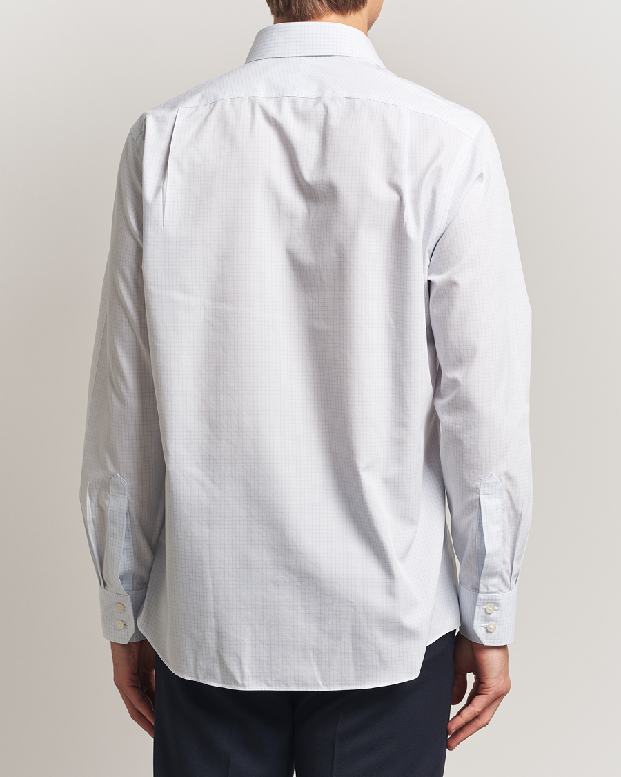 Herr | Skjortor | Charles Tyrwhitt | Slim Fit Non Iron Poplin Check Shirt Ice Blue
