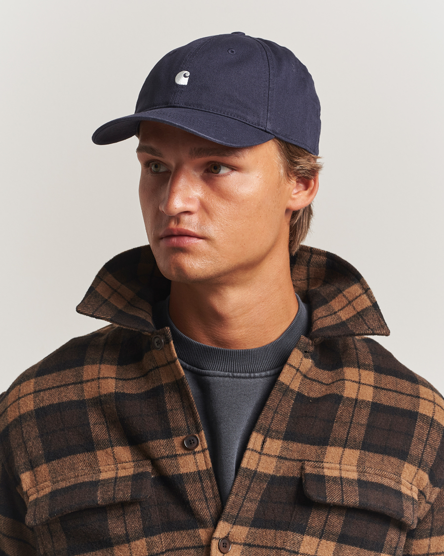 Herr | Hattar & kepsar | Carhartt WIP | Madison Logo Cap Dark Navy