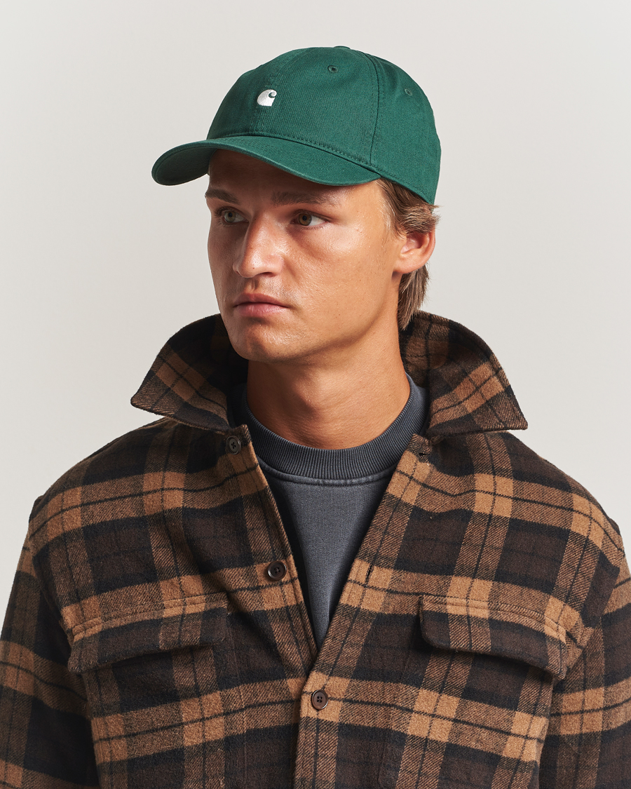 Herr | Hattar & kepsar | Carhartt WIP | Madison Logo Cap Dark Fir