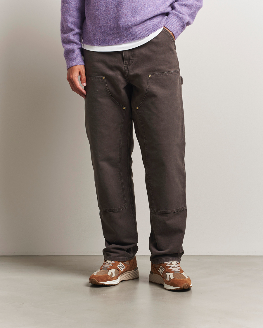 Herr | Byxor | Carhartt WIP | Double Knee Pants Tobacco