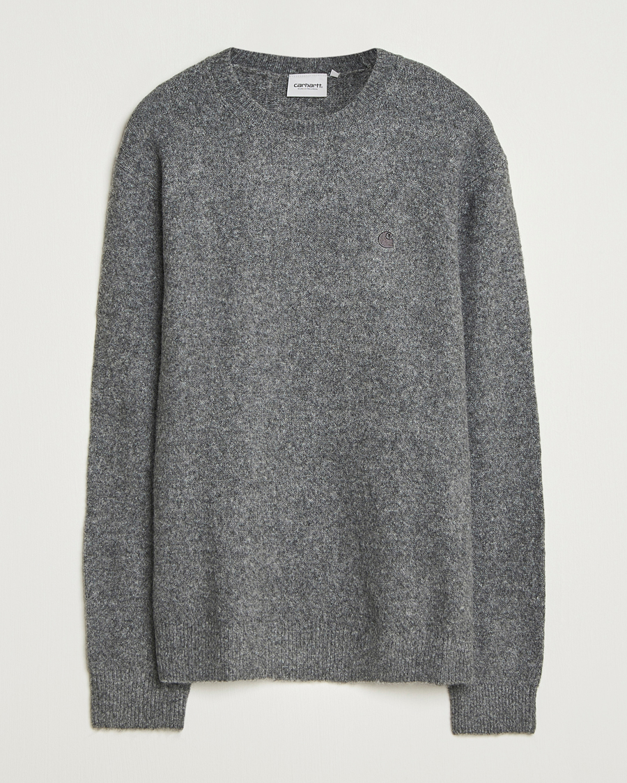 Herr | Tröjor | Carhartt WIP | Curtis Sweater Tangled Graphite