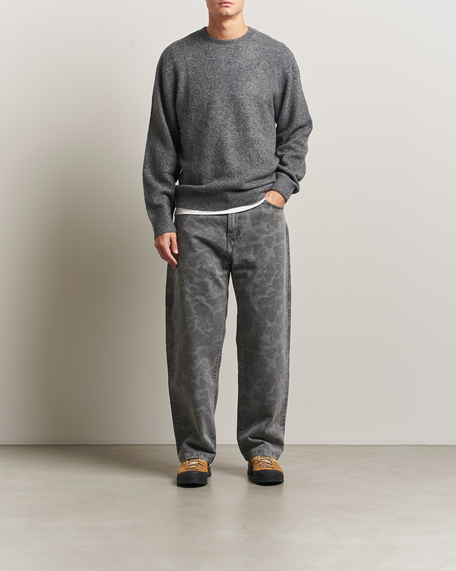 Herr | Tröjor | Carhartt WIP | Curtis Sweater Tangled Graphite