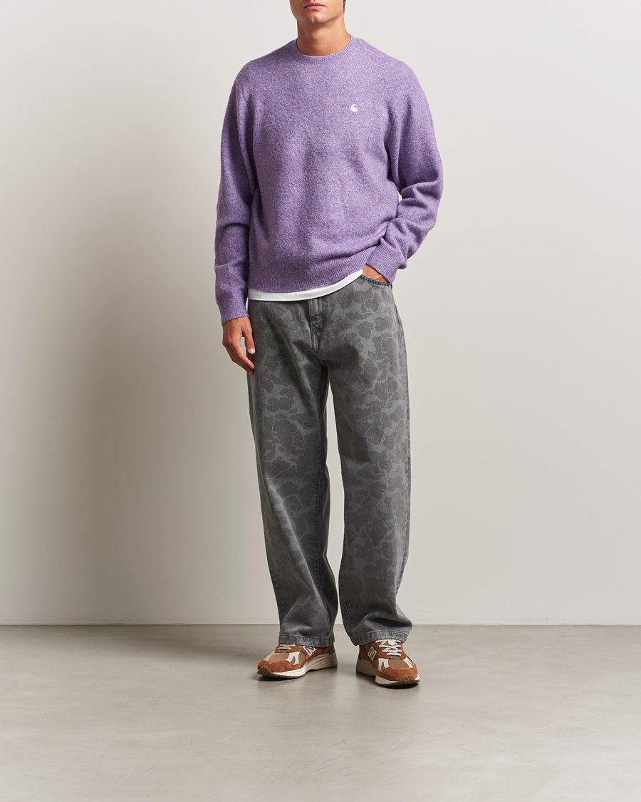 Herr | Tröjor | Carhartt WIP | Curtis Sweater Tangled Phlox
