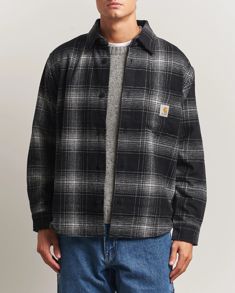 Herr | Skjortor | Carhartt WIP | Brennan Padded Shirt Jacket Black