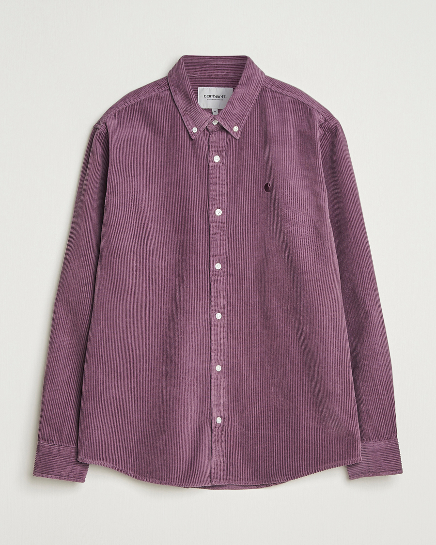 Herr | Skjortor | Carhartt WIP | Madison Cord Shirt Phlox