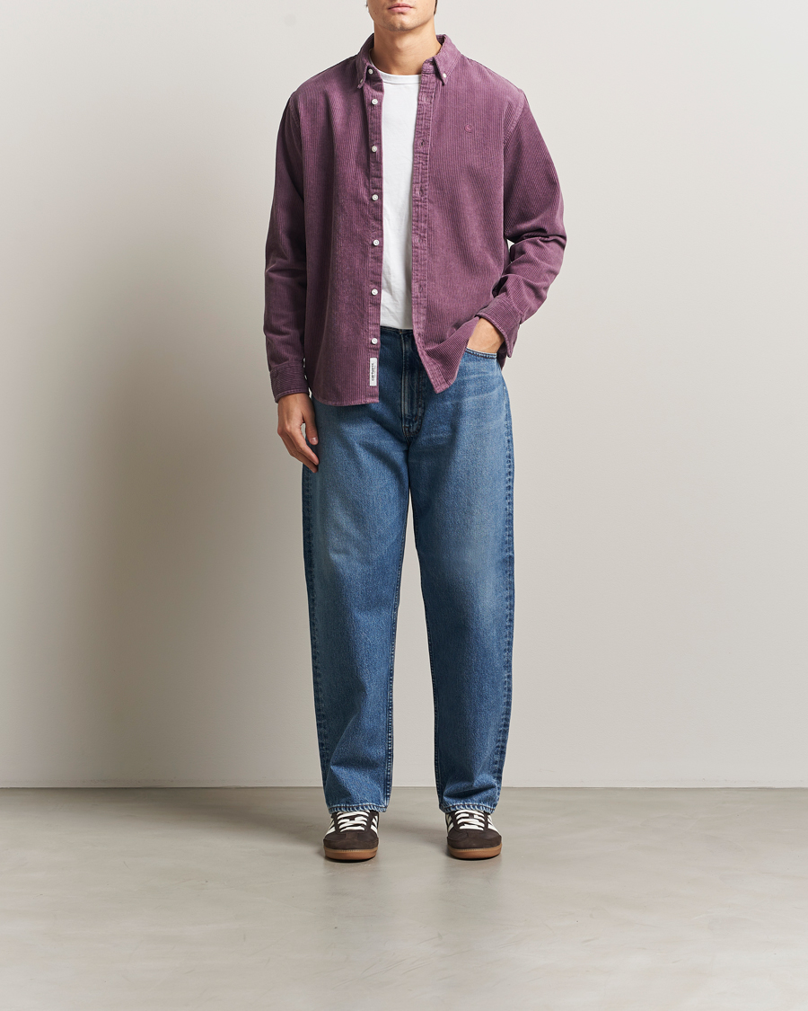 Herr | Skjortor | Carhartt WIP | Madison Cord Shirt Phlox