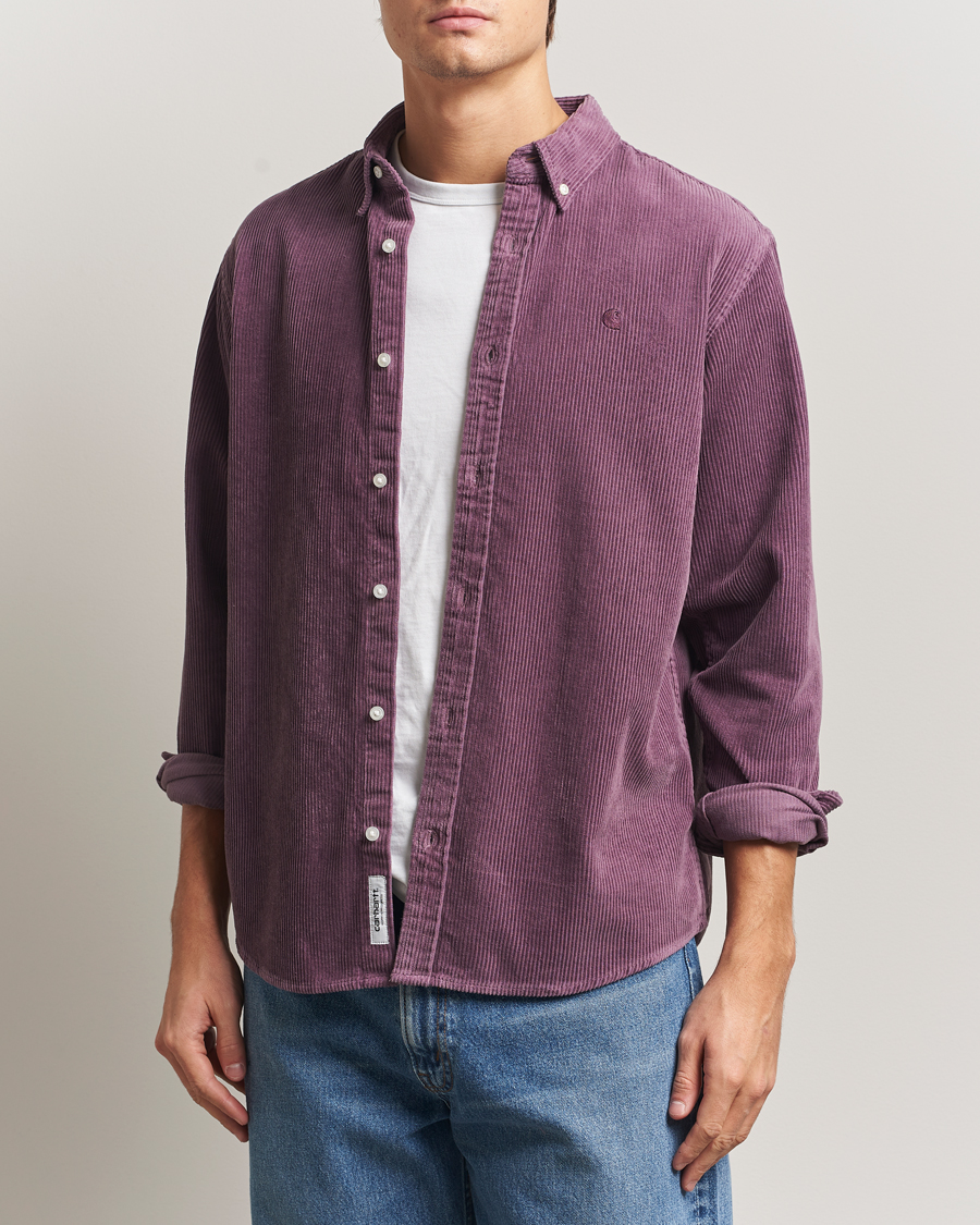 Herr | Skjortor | Carhartt WIP | Madison Cord Shirt Phlox