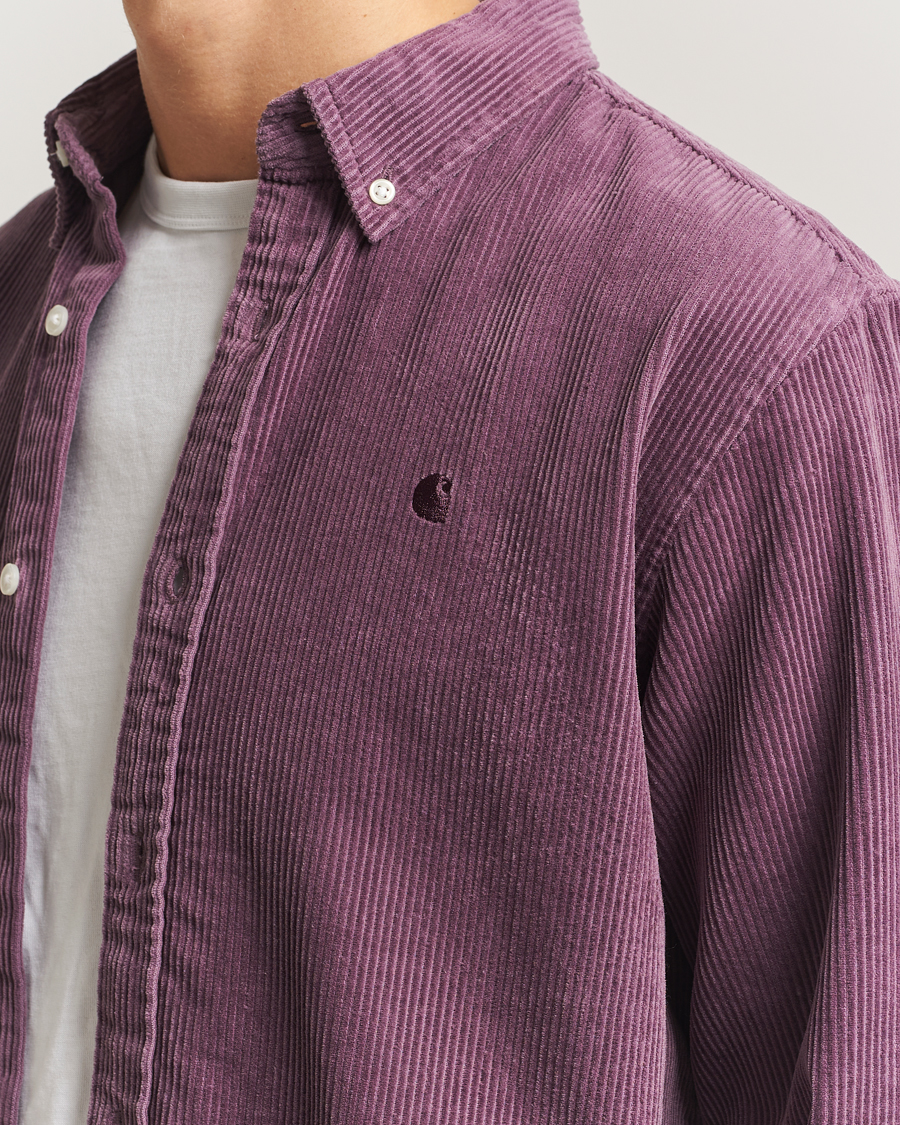 Herr | Skjortor | Carhartt WIP | Madison Cord Shirt Phlox