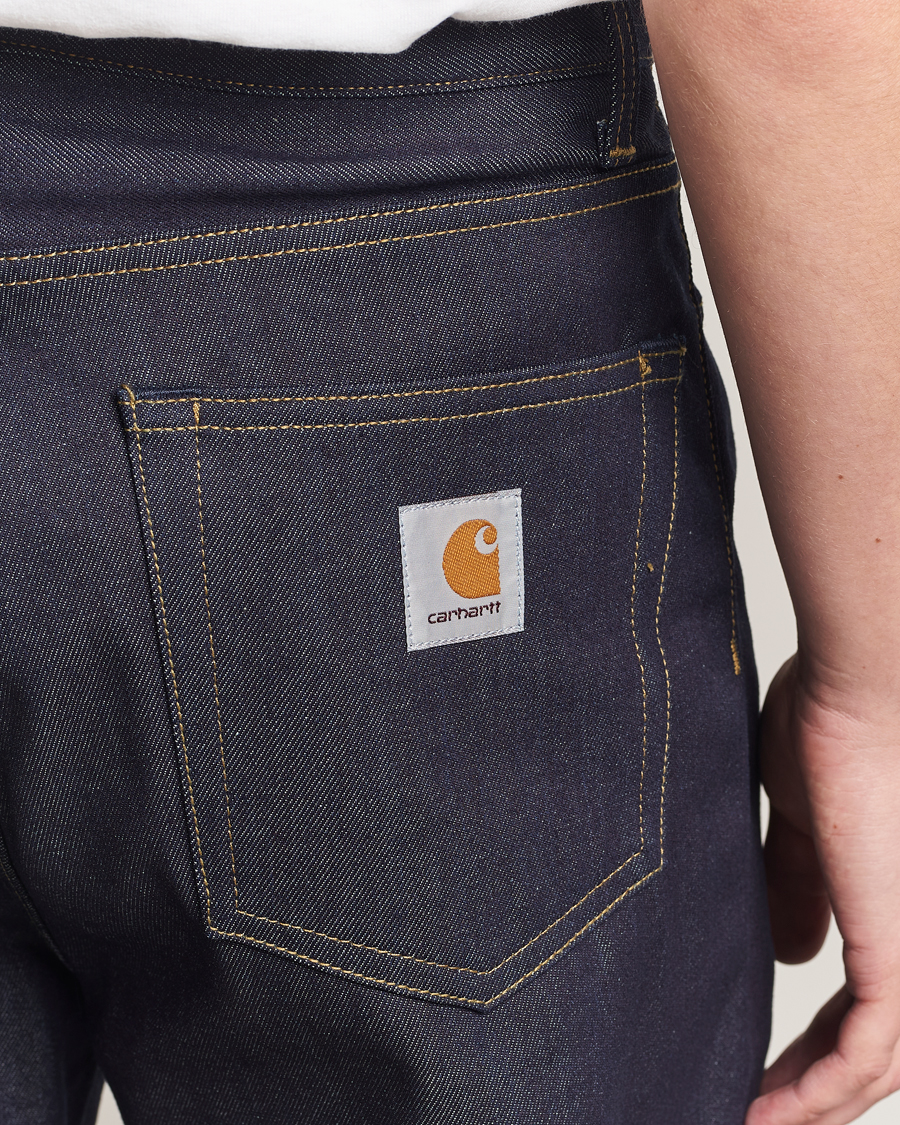 Herr | Jeans | Carhartt WIP | Landon Pant Robertson Denim Blue Rigid