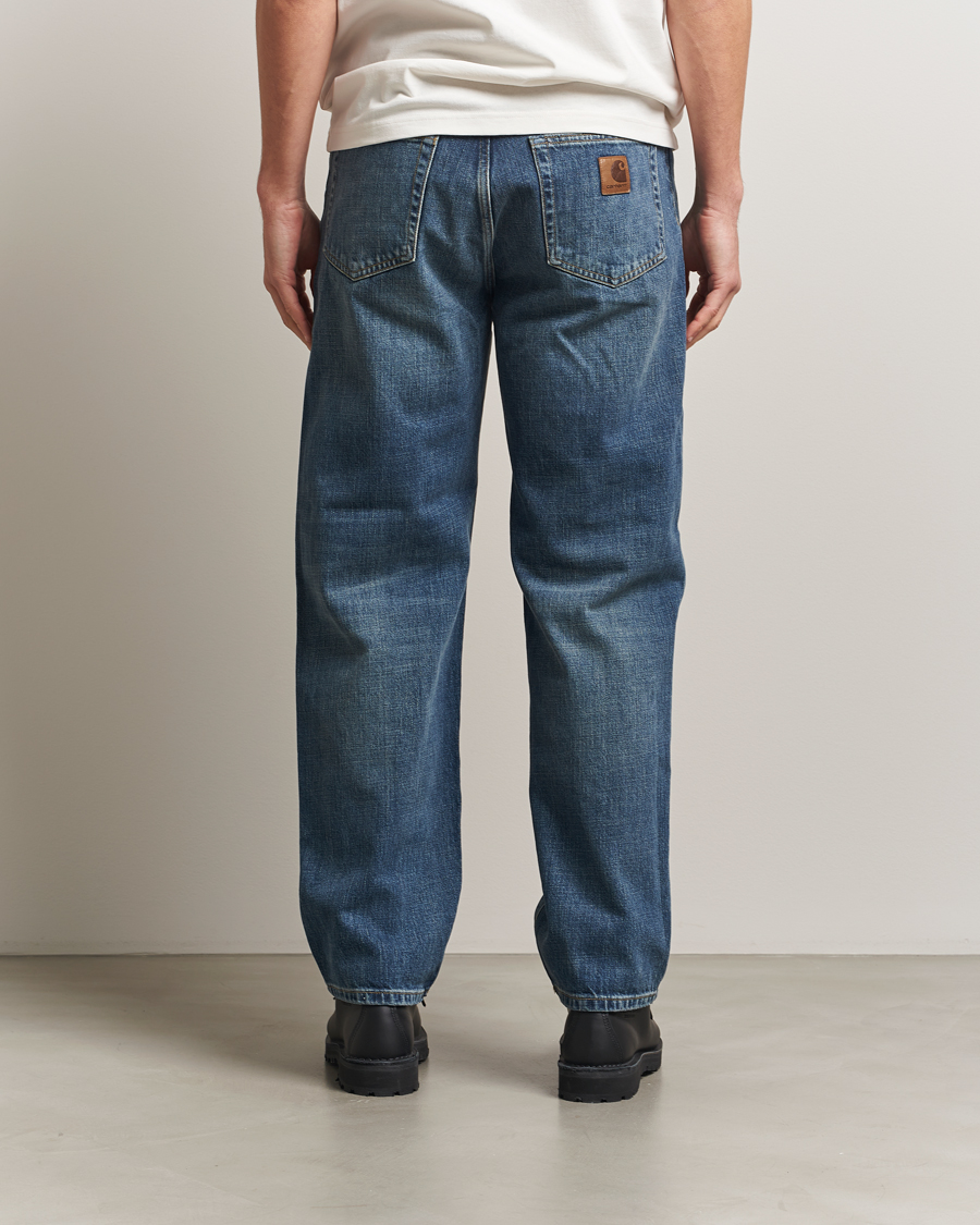 Herr | Jeans | Carhartt WIP | Aaron Pant Camano Denim Dark Used