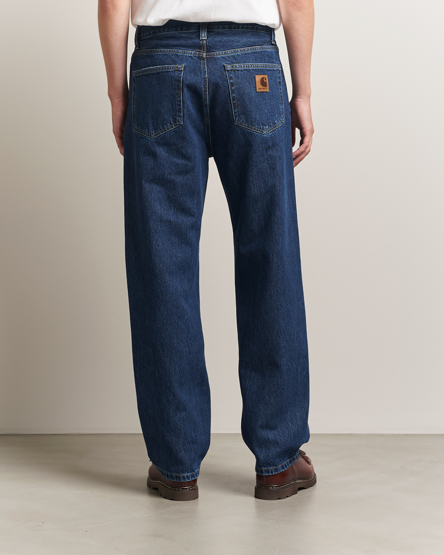 Herr | Jeans | Carhartt WIP | Aaron Pant Smith Denim Stone Wash