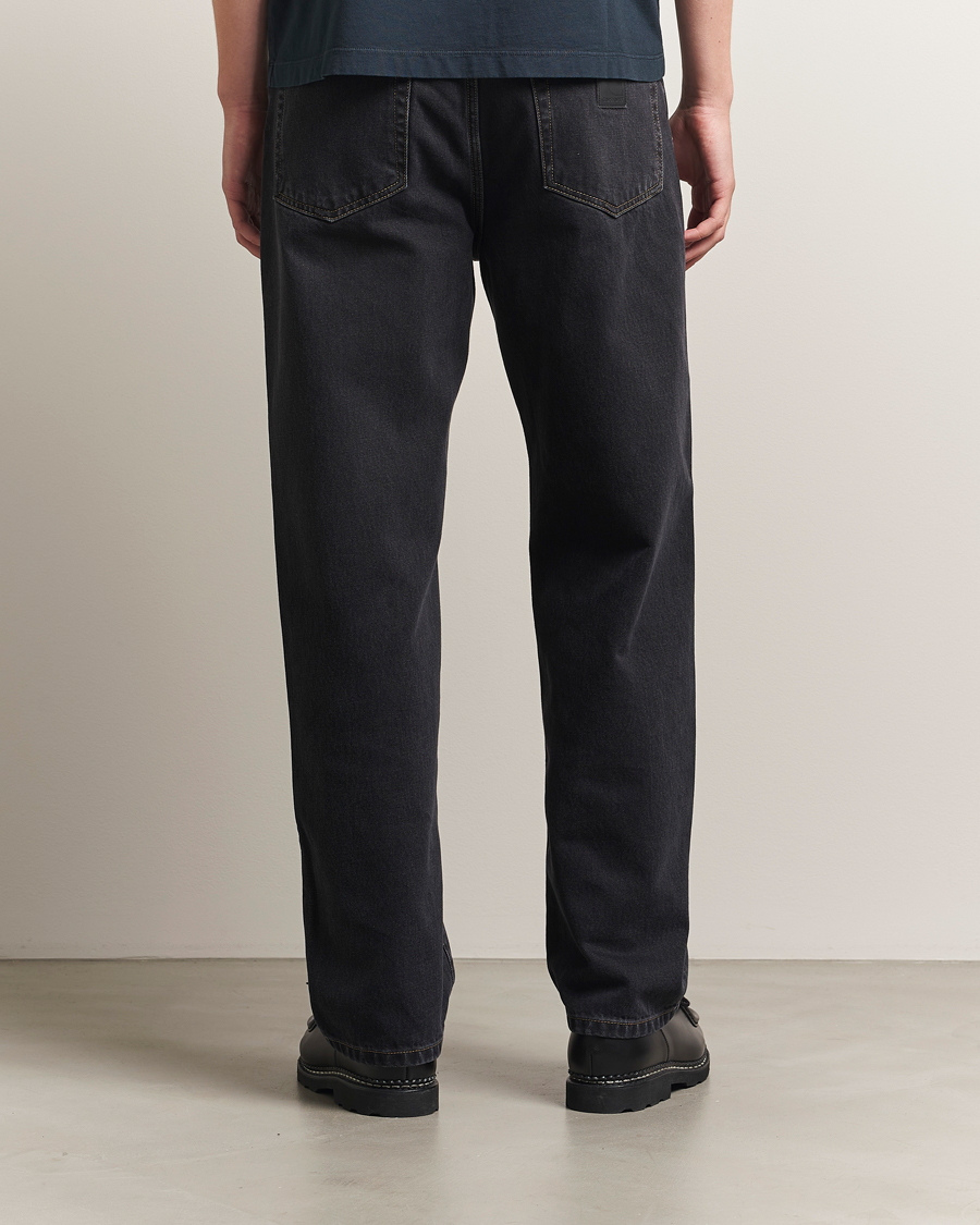 Herr | Jeans | Carhartt WIP | Aaron Pant Smith Denim Black Stone Wash