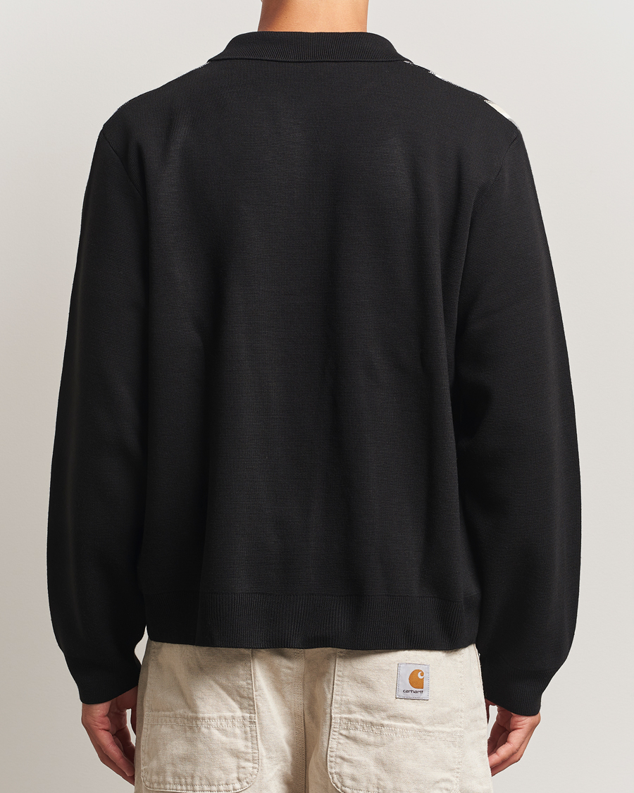 Herr | Tröjor | Carhartt WIP | Bainter Striped Cardigan Black