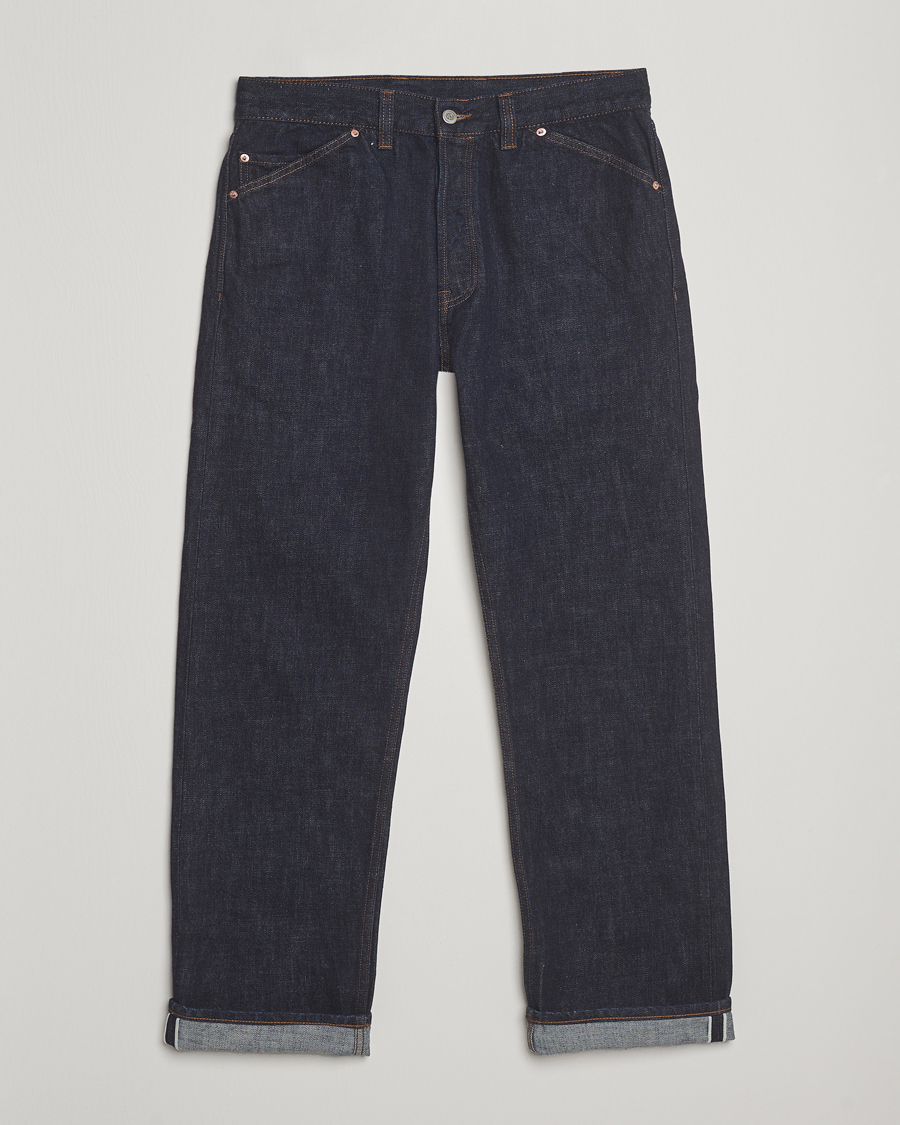 Herr | Jeans | Drake's | 5-Pocket Japanese Selvedge Jeans Indigo