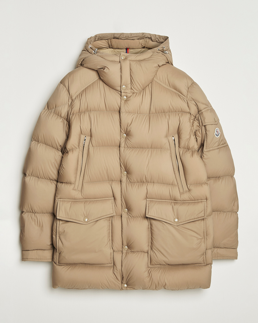 Herr | Jackor | Moncler | Bretagne Down Parka Beige