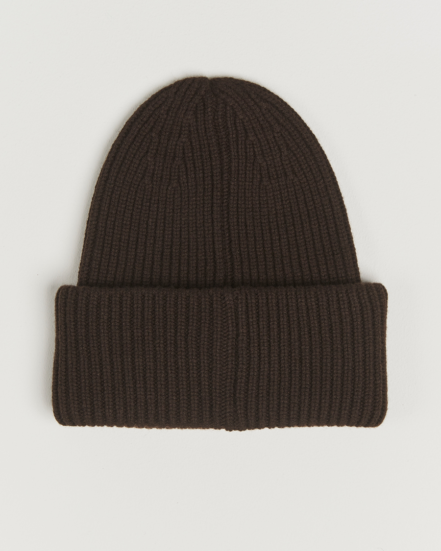 Herr | Moncler Cashmere Beanie Brown | Moncler | Cashmere Beanie Brown