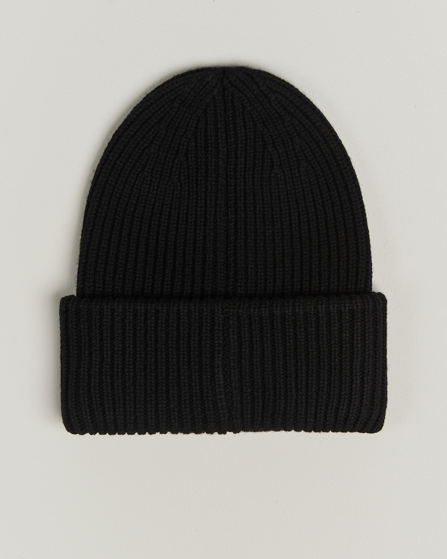 Herr | Moncler Cashmere Beanie Black | Moncler | Cashmere Beanie Black