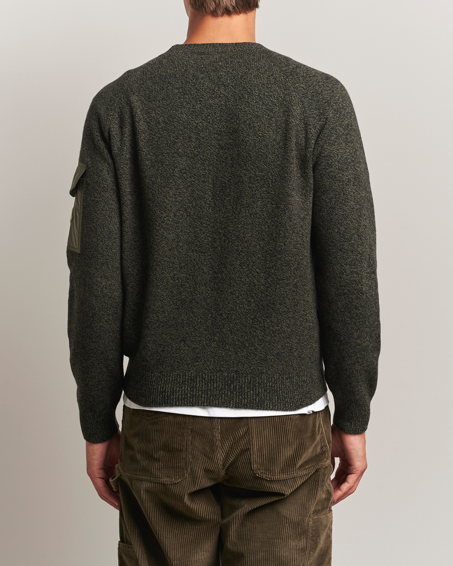Herr | Tröjor | Moncler | Wool Crew Neck Military