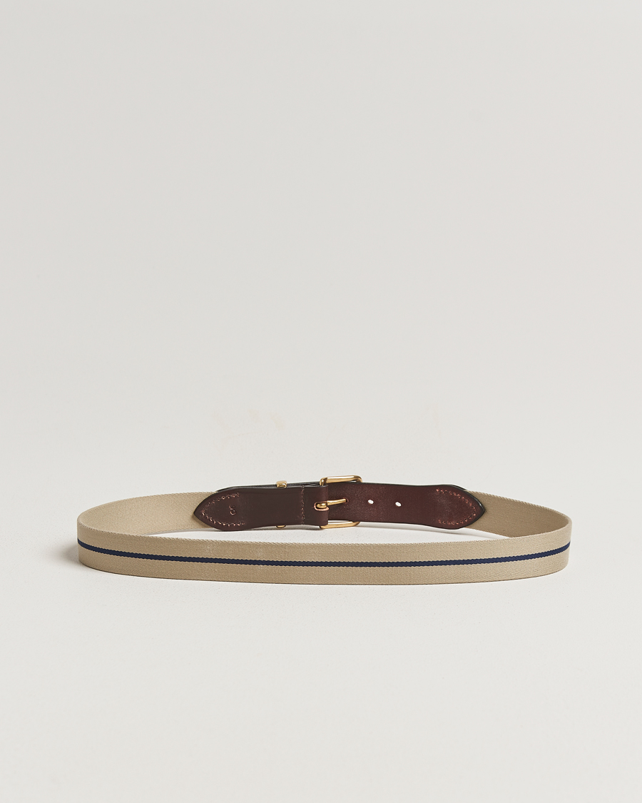 Herr | Bälten | Morris | Parson Club Belt Beige