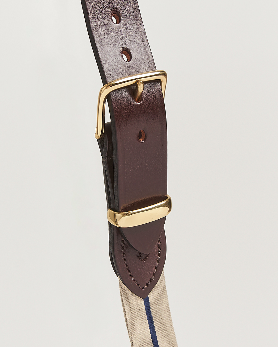 Herr | Bälten | Morris | Parson Club Belt Beige
