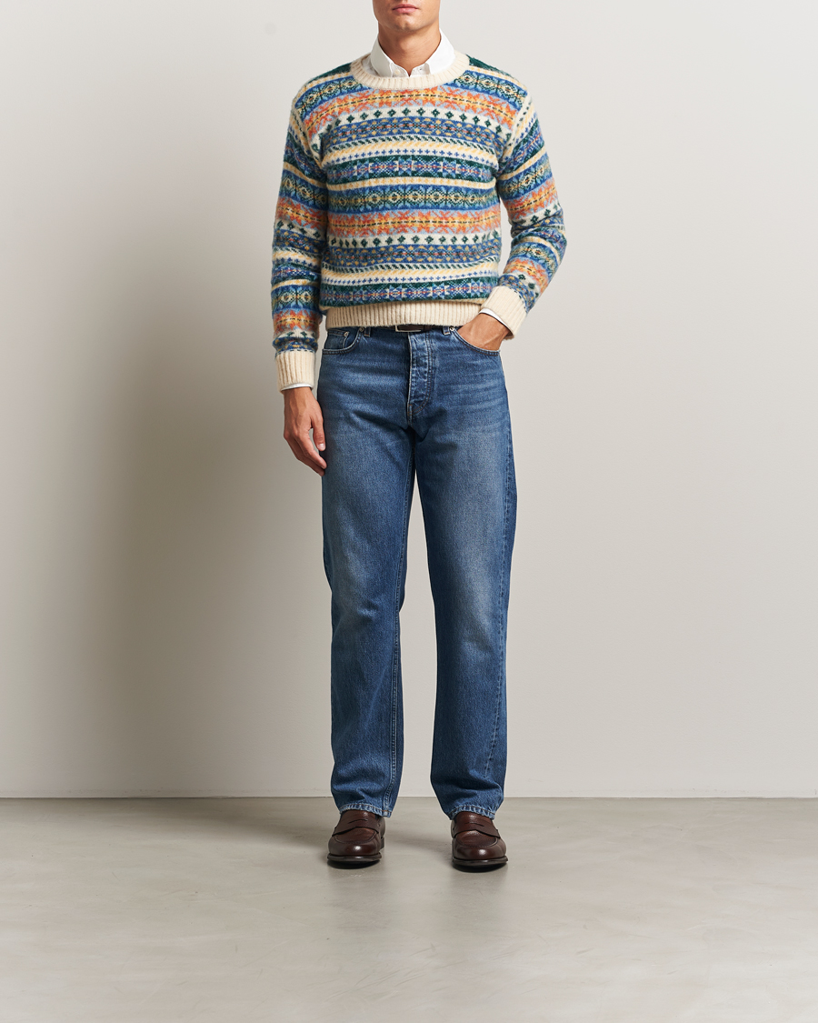 Herr | Tröjor | Morris | Fair Isle Sweater Multi