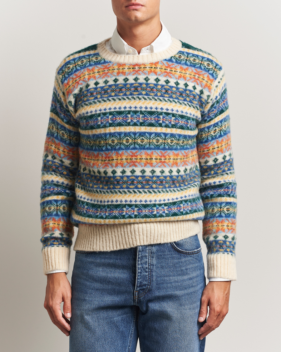 Herr | Tröjor | Morris | Fair Isle Sweater Multi