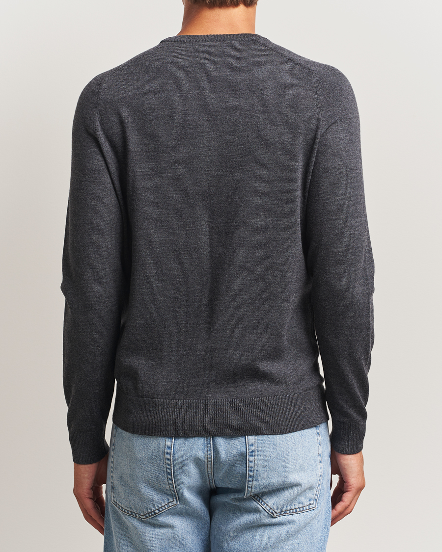 Herr | Tröjor | Morris | Merino O-Neck Grey