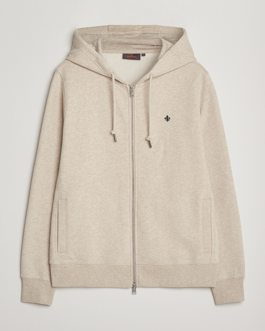 Herr | Tröjor | Morris | Brandon Lily Full Zip Hoodie Khaki