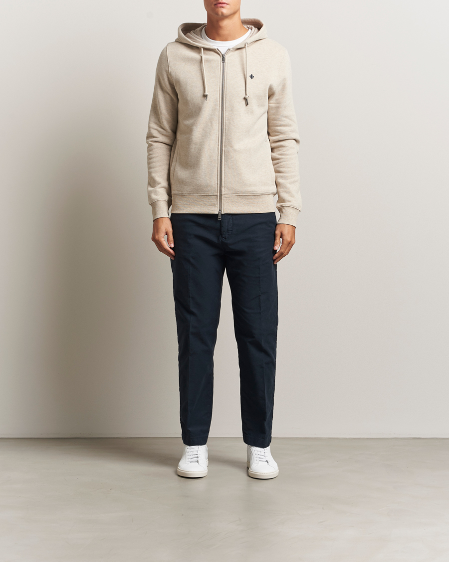 Herr | Tröjor | Morris | Brandon Lily Full Zip Hoodie Khaki