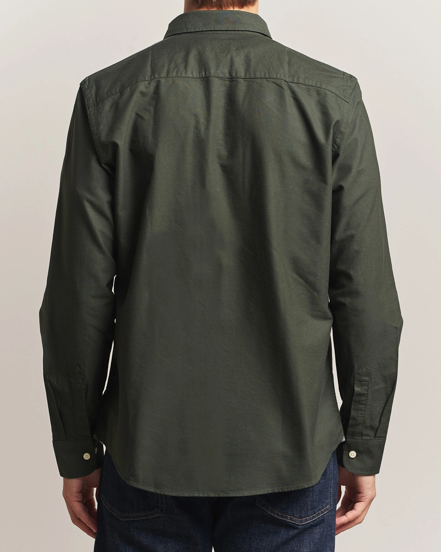 Herr | Tröjor | Morris | Douglas Oxford Shirt Olive