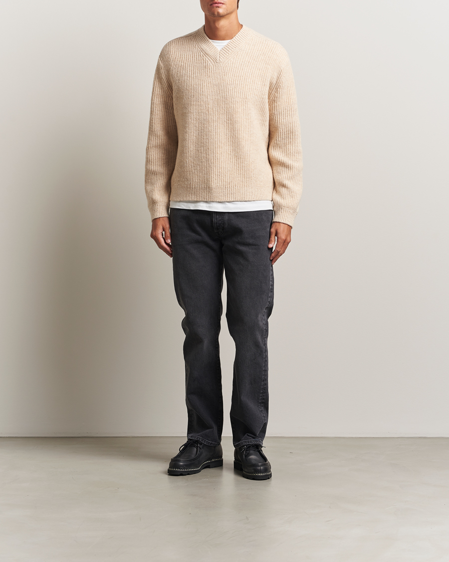 Herr | Byxor | Jeanerica | CM002 Classic Jeans Black Overdye