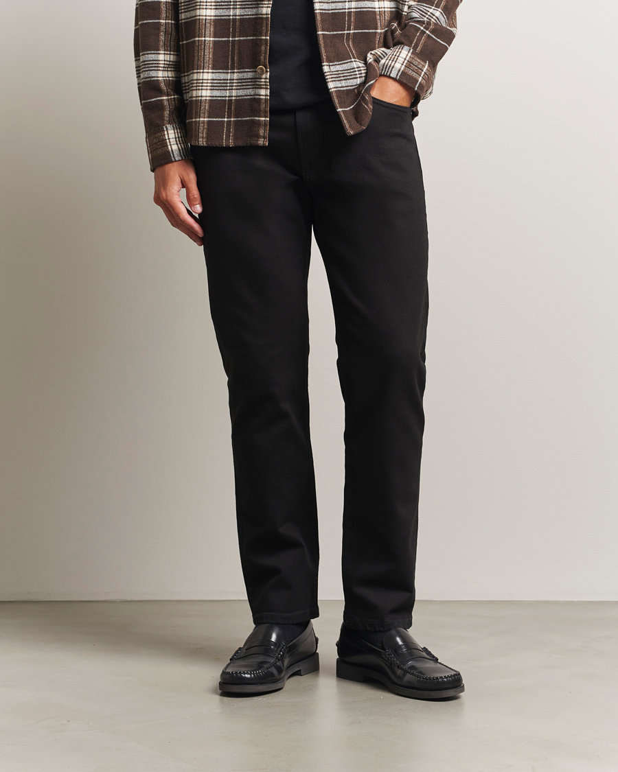 Herr | Byxor | Jeanerica | TM005 Tapered Jeans Rinse Stay Black
