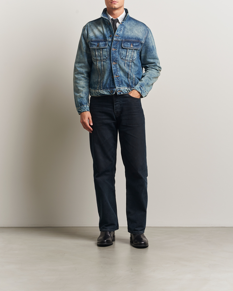 Herr | Jackor | Jeanerica | Alex Denim Jacket Vintage Blue