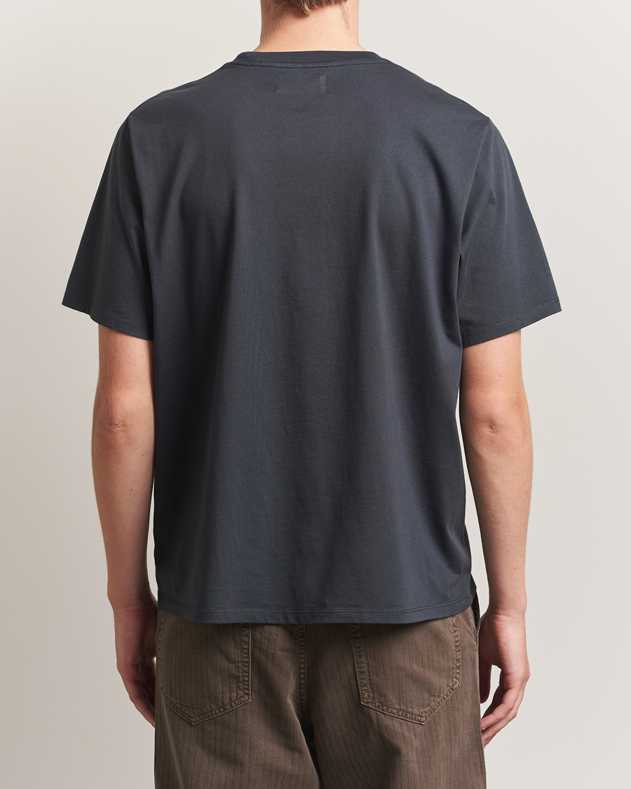 Herr | T-Shirts | Jeanerica | Delon Crew Neck T-Shirt Blue Grey