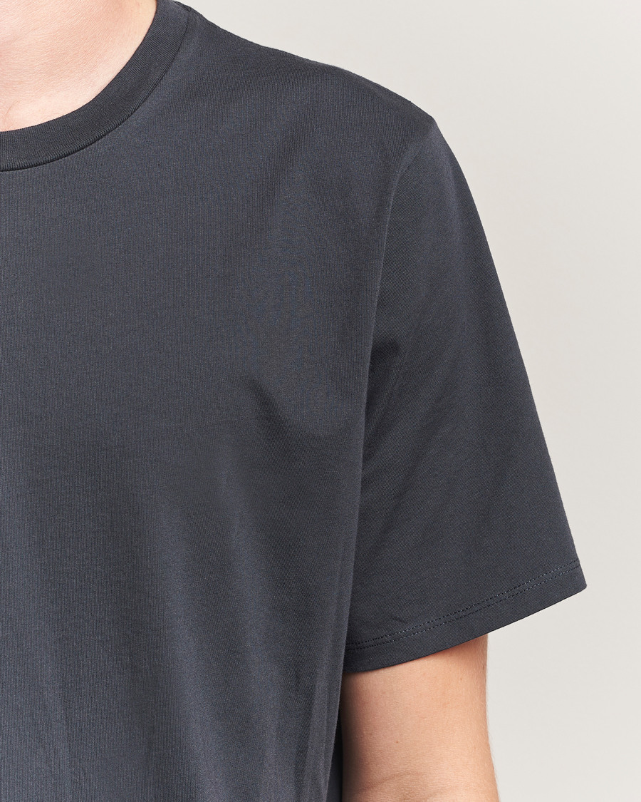 Herr | T-Shirts | Jeanerica | Delon Crew Neck T-Shirt Blue Grey