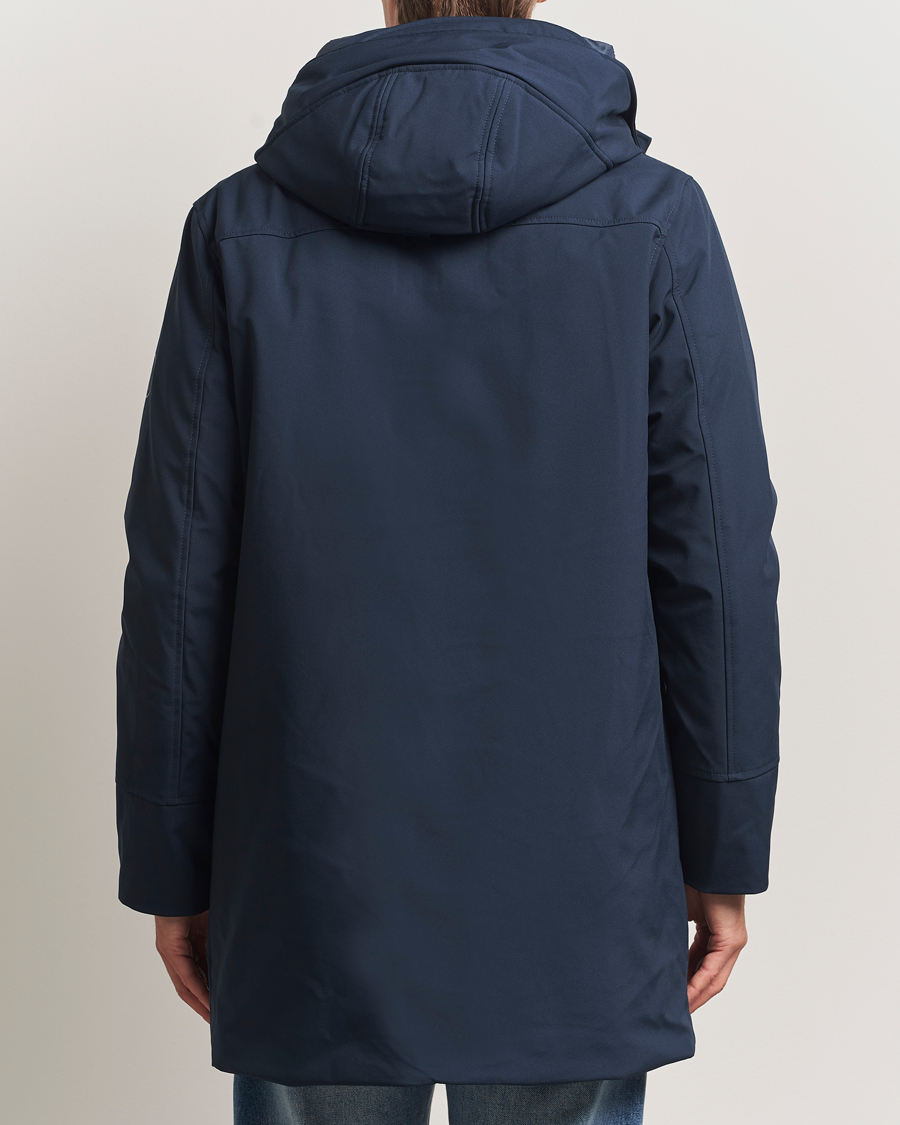 Herr | Jackor | KnowledgeCotton Apparel | Climateshell Padded Jacket Navy