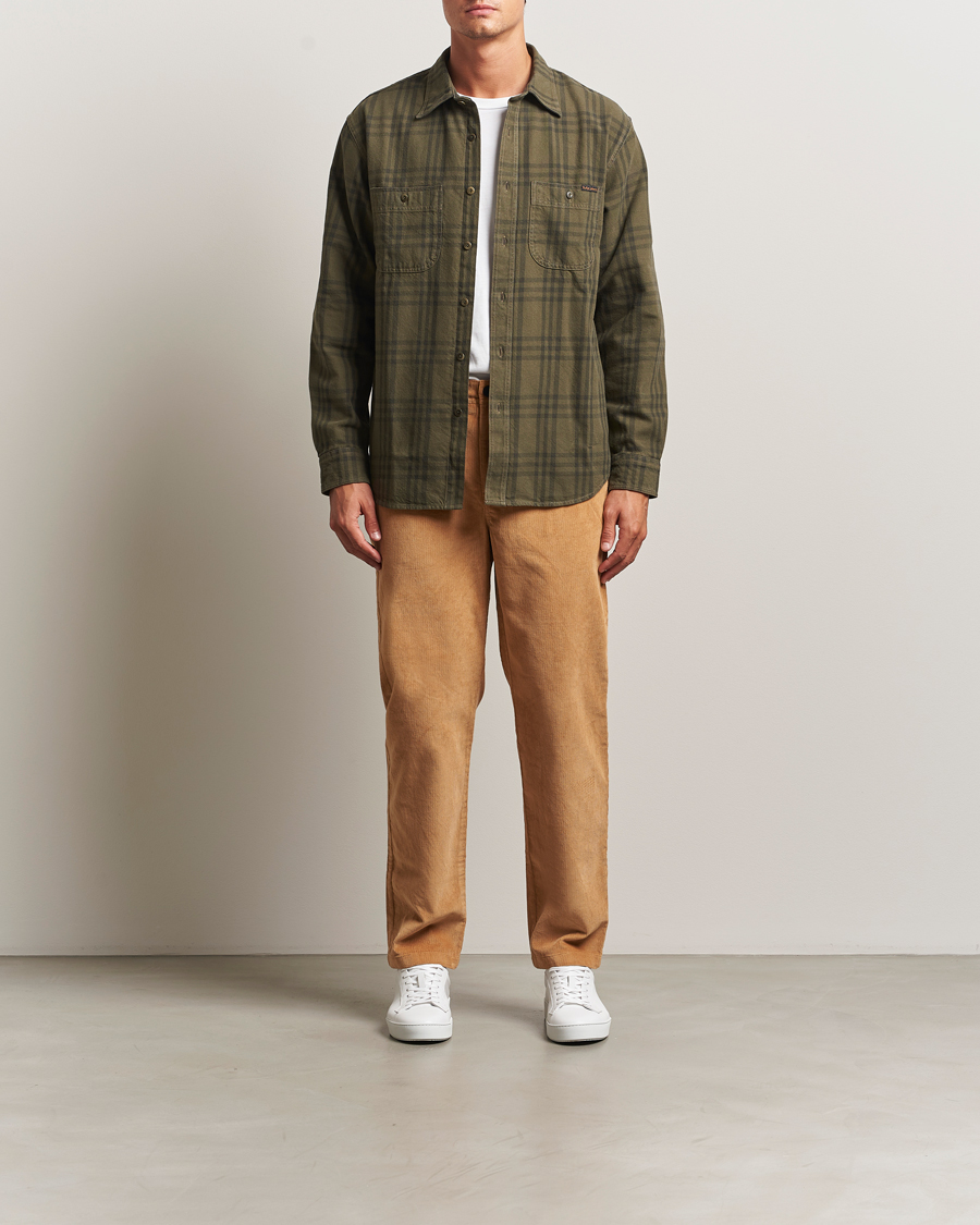 Herr | Byxor | KnowledgeCotton Apparel | Chuck Regular Cord Trousers Cinamon
