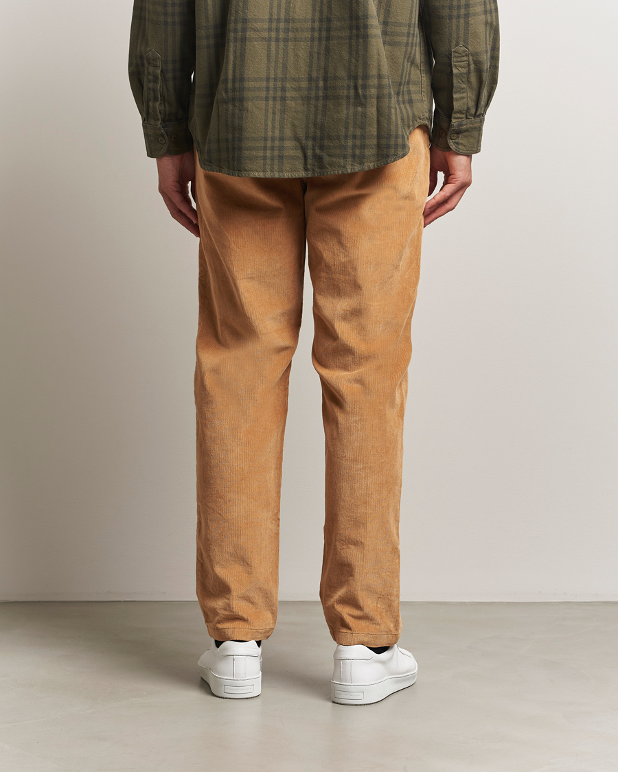 Herr | Byxor | KnowledgeCotton Apparel | Chuck Regular Cord Trousers Cinamon