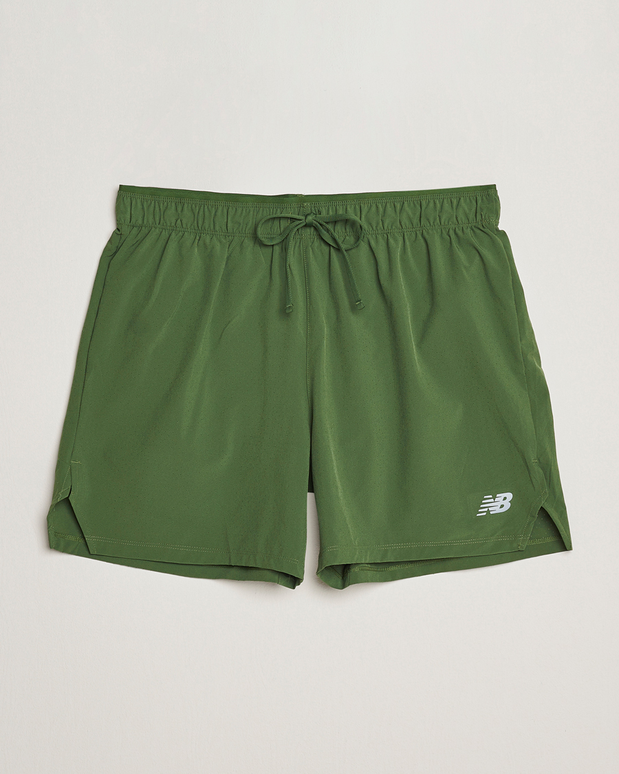Herr | Shorts | New Balance Running | Athletics 5 RC Shorts Dark Alpine Green