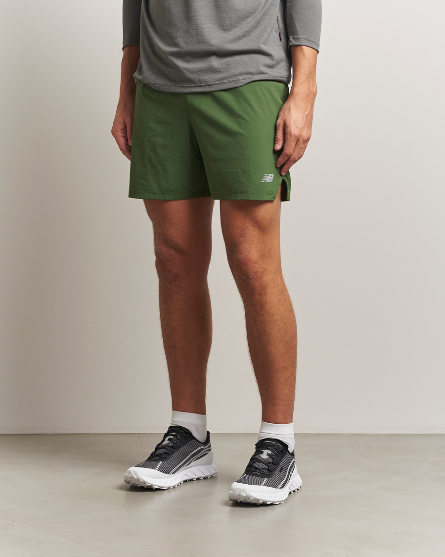 Herr | Shorts | New Balance Running | Athletics 5 RC Shorts Dark Alpine Green