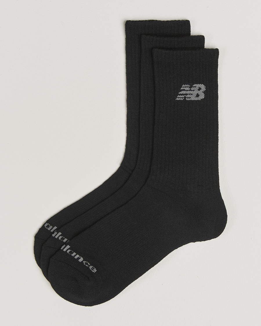Herr | Underkläder | New Balance Running | 3-Pack Performance Cotton Socks Black