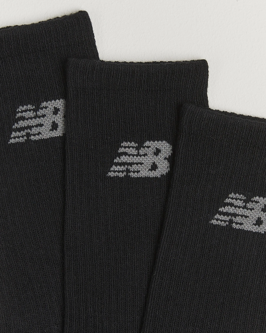 Herr | Underkläder | New Balance Running | 3-Pack Performance Cotton Socks Black