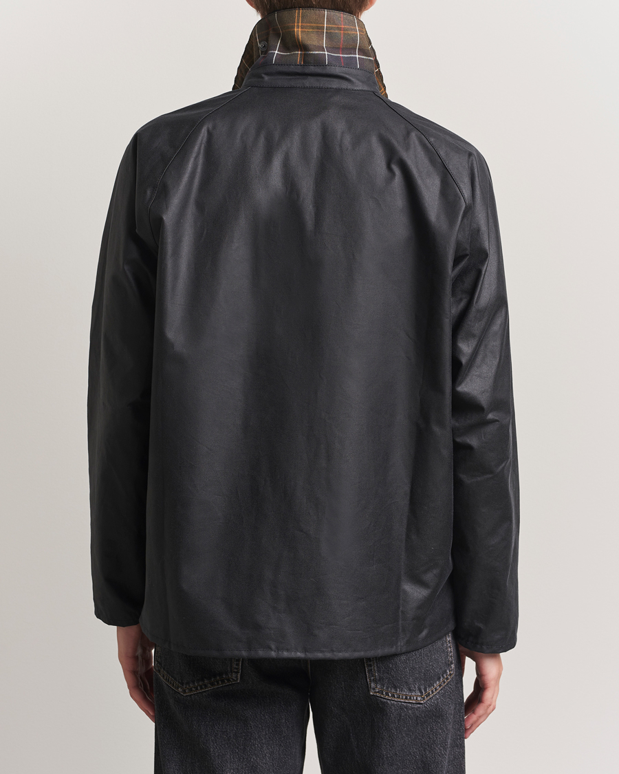 Herr | Jackor | Barbour Lifestyle | Tracker Wax Jacket Navy